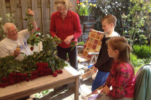 1 mei Feest van de rode rozen