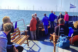 Werkbezoek Windpark Fryslân