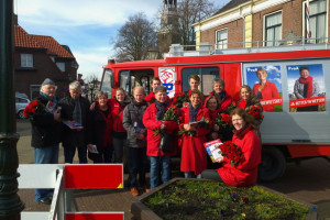 Campagne in de Fryske Marren op stoom.